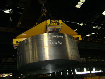 EPM Coil handling system up to 10000 kg