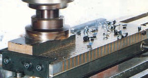 Milling Operation going on in NEOMAX chuck